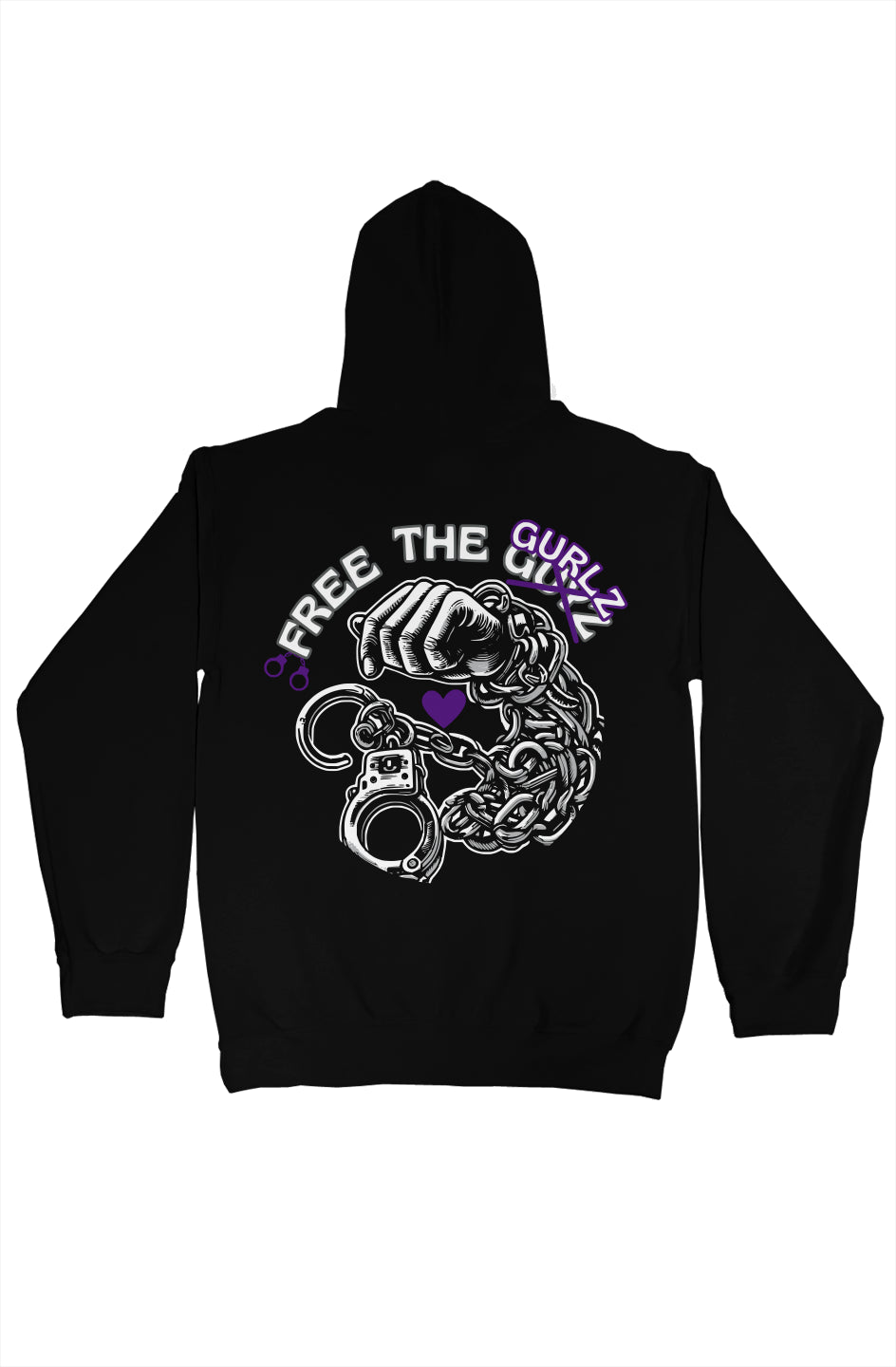 Free The Gurlz Loved Locked Purple/Grey