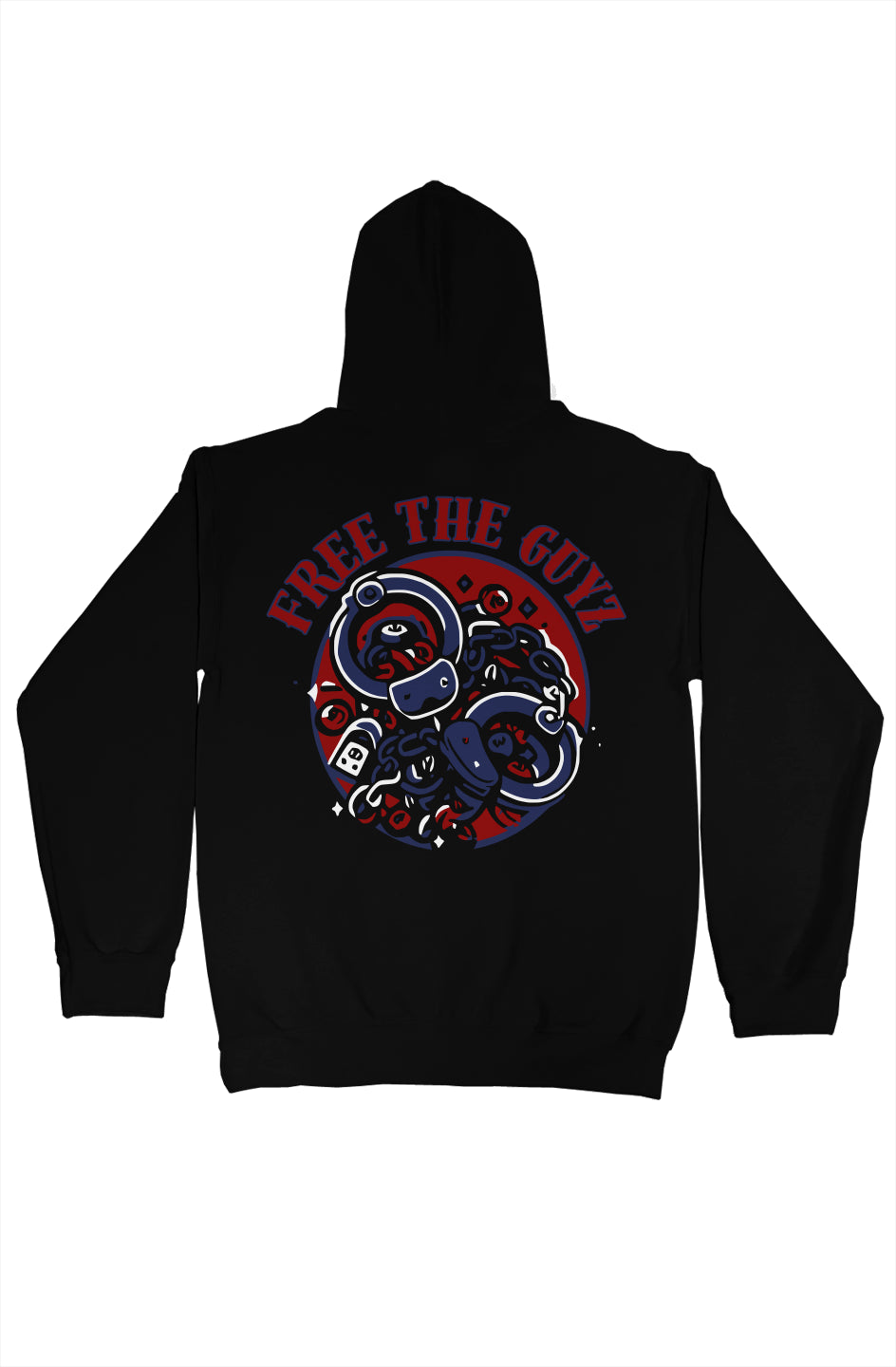 Free The Guyz Circle of Locks- Red/White/Blue