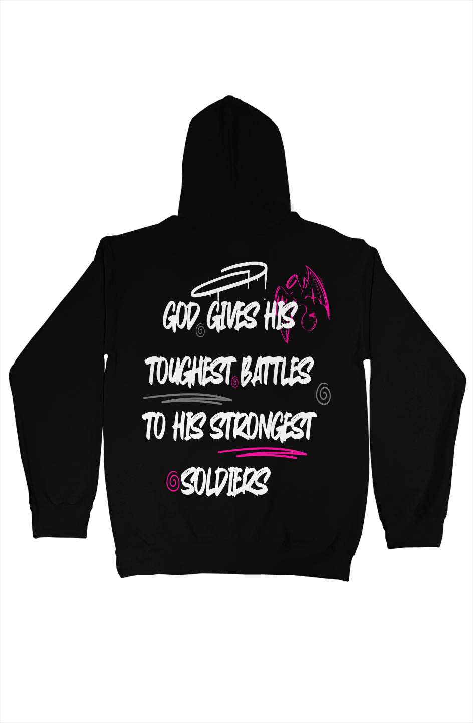 gildan pullover hoody Hot Pink Battles