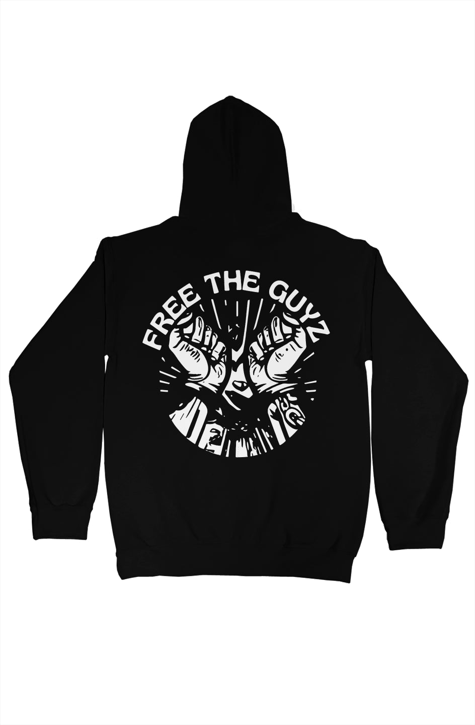 Free The Guyz Pullover Confined Wrist Hoodie 