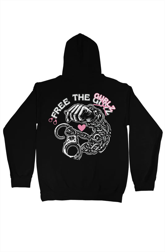 Free The Gurlz Loved Locked Light Pink/Grey