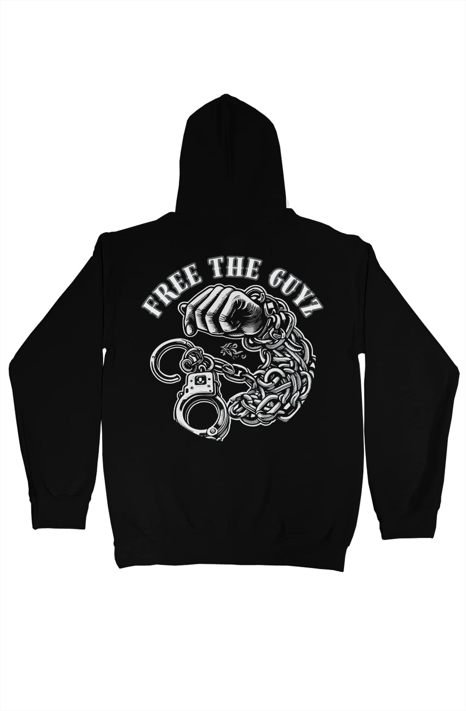 Free The Guyz Loved Locked- GREY/WHITE