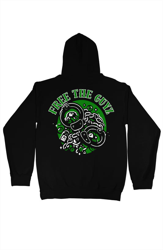 Free The Guyz Loved Locked- GREEN/WHITE