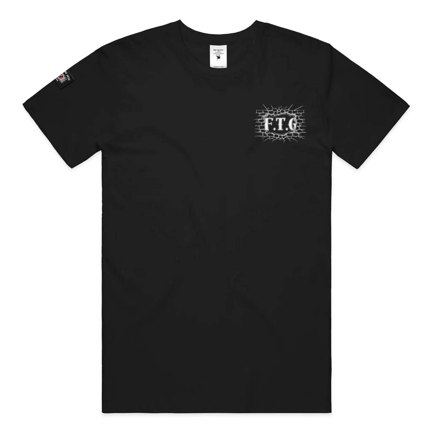 Free The Guyz Loved Locked- GREY/WHITE