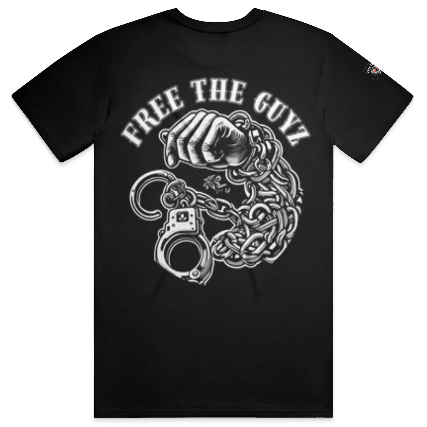 Free The Guyz Loved Locked- GREY/WHITE