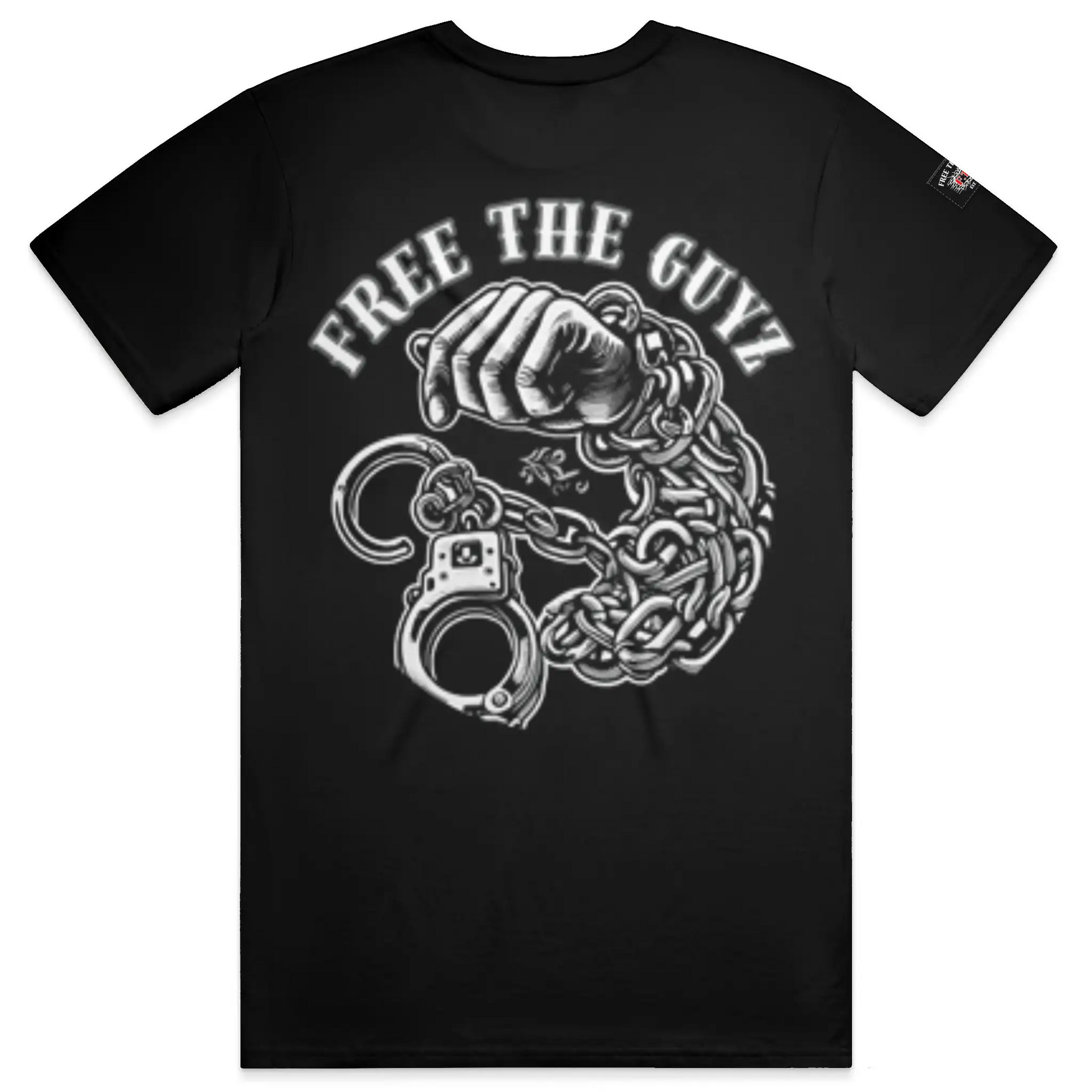 Free The Guyz Loved Locked- GREY/WHITE