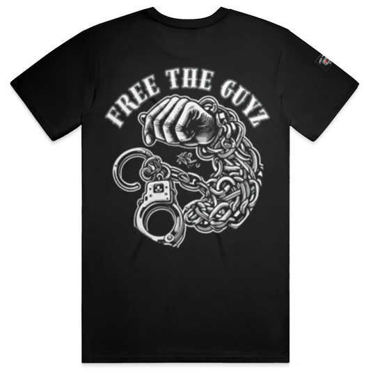 Free The Guyz Loved Locked- GREY/WHITE