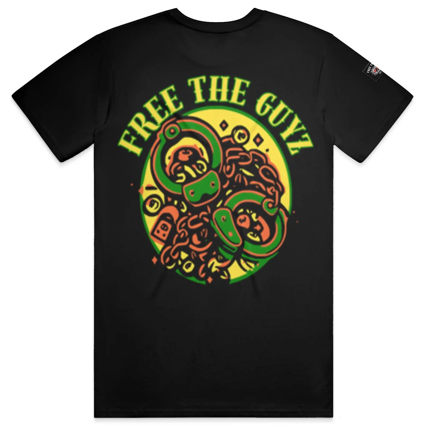 CUSTOMIZATION ITEM "Circle of Locks" T-shirt 3 color - Pressed By U