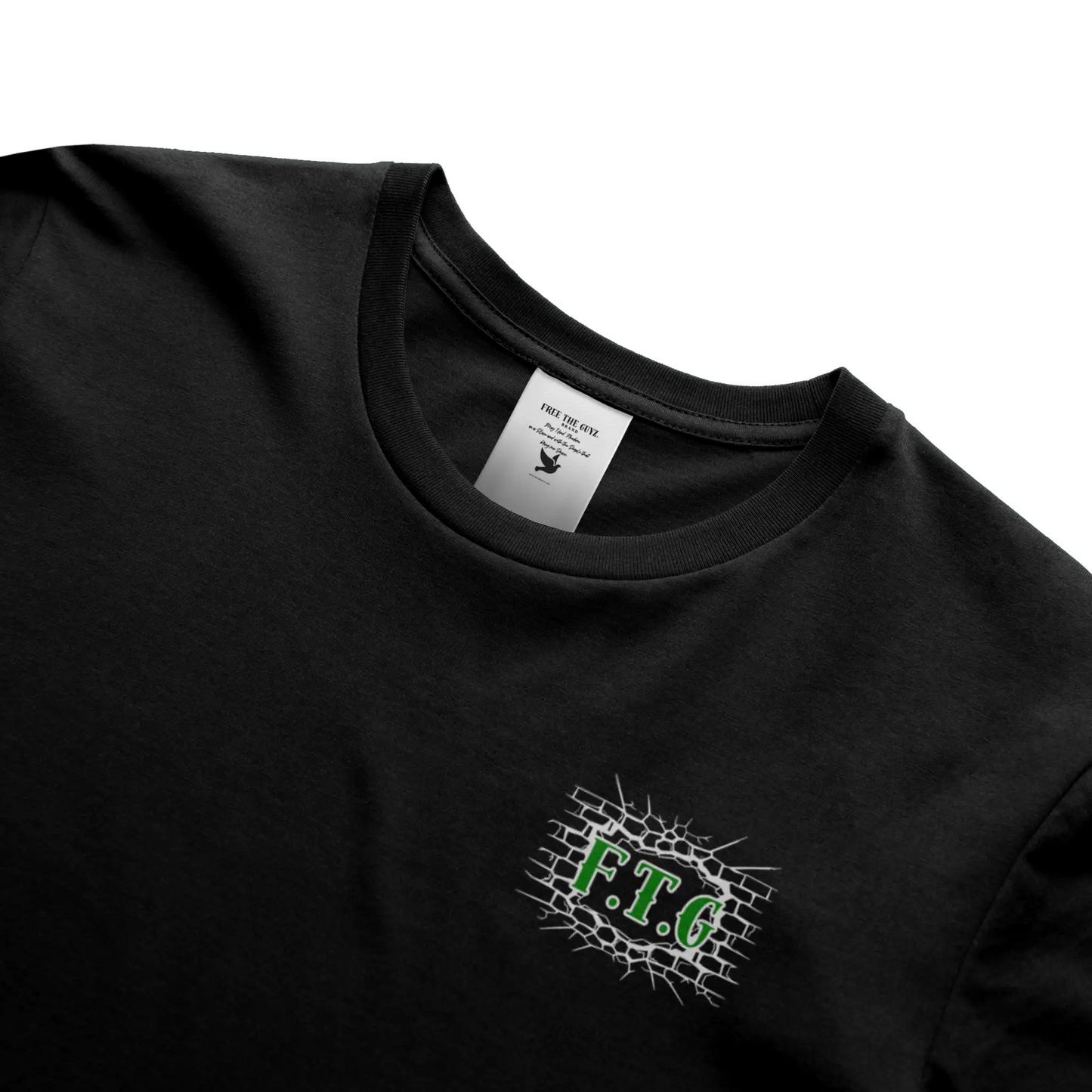 Free The Guyz Circle of Locks- Green/White