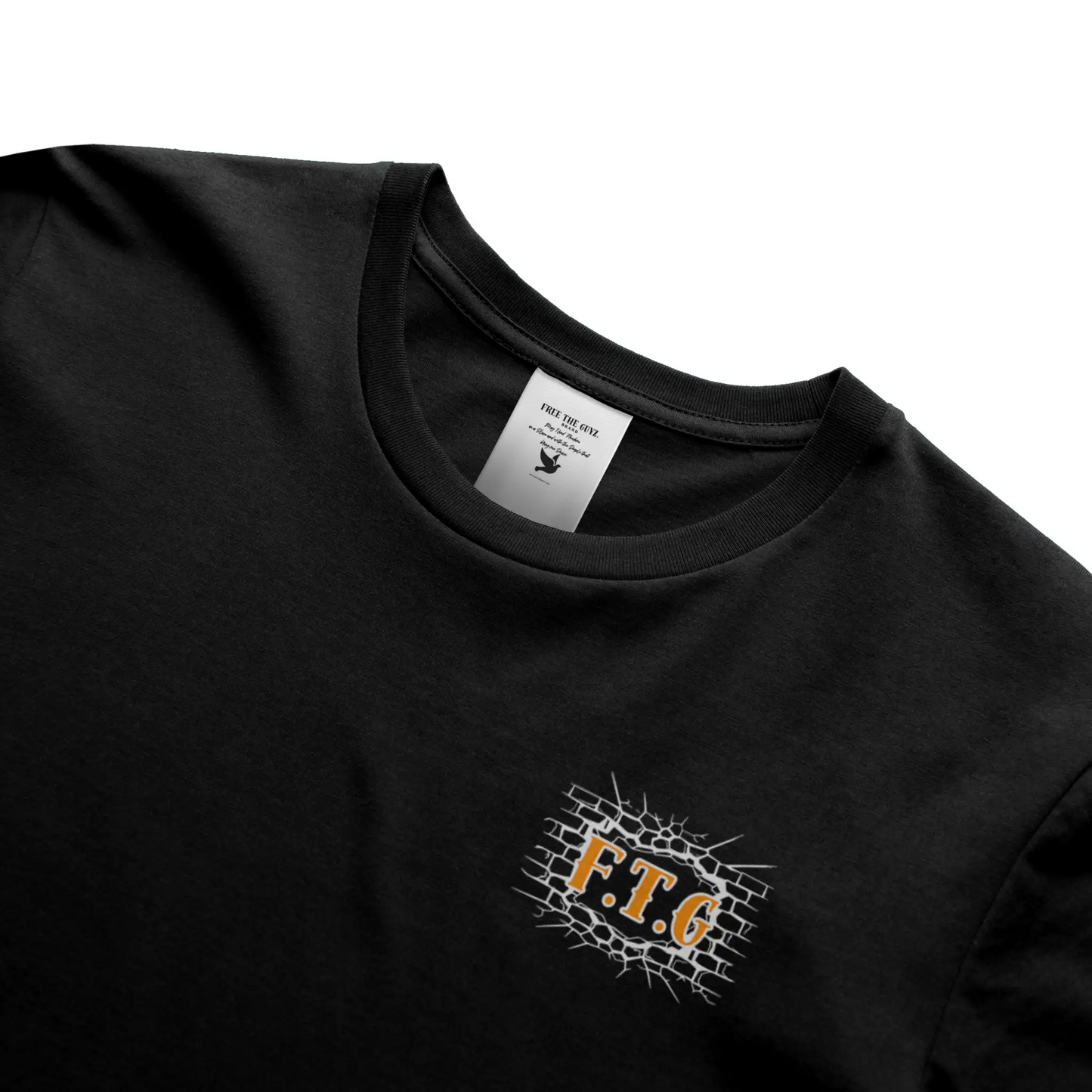 Free The Guyz Circle of Locks- Orange/White