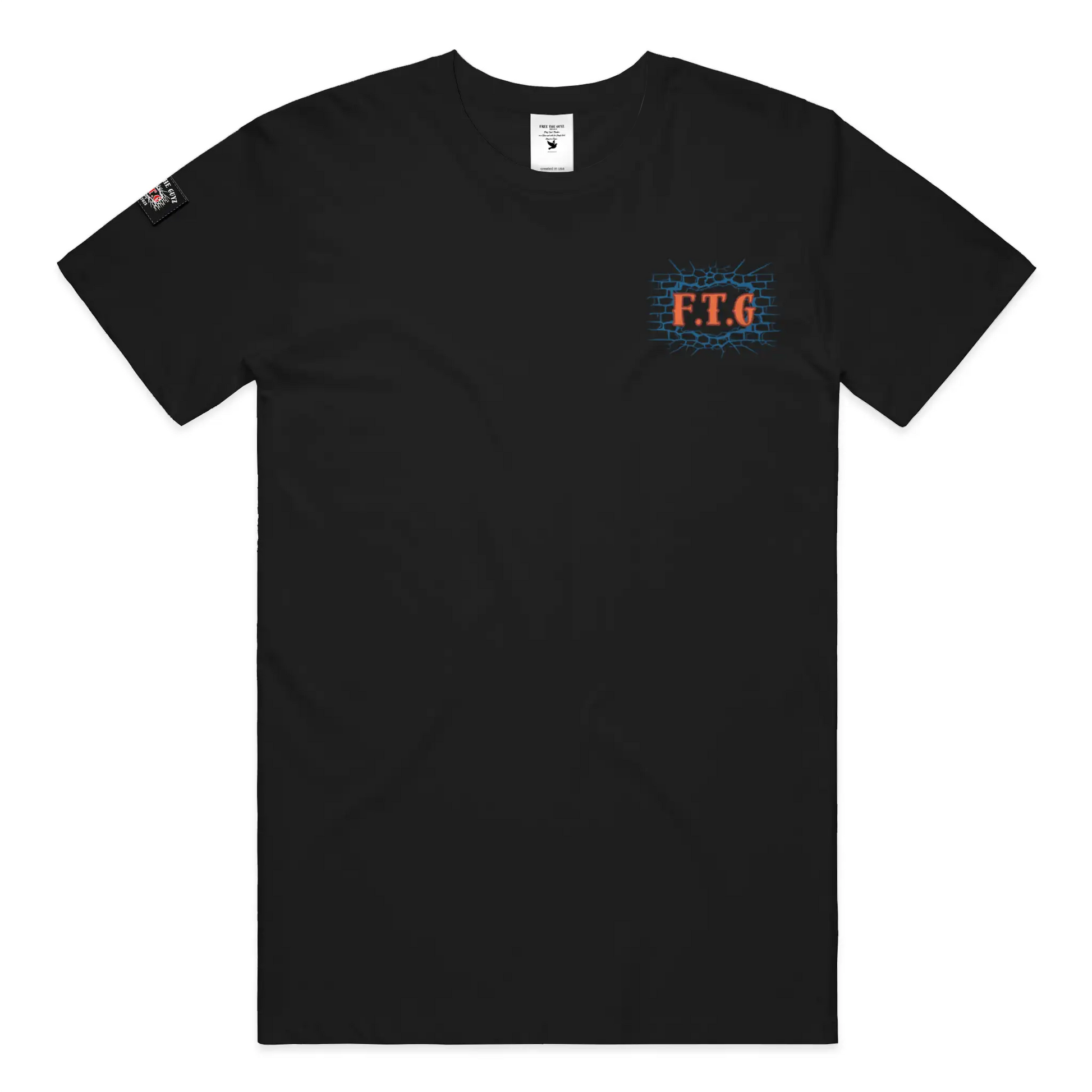 Free The Guyz Circle of Locks- Orange/Blue