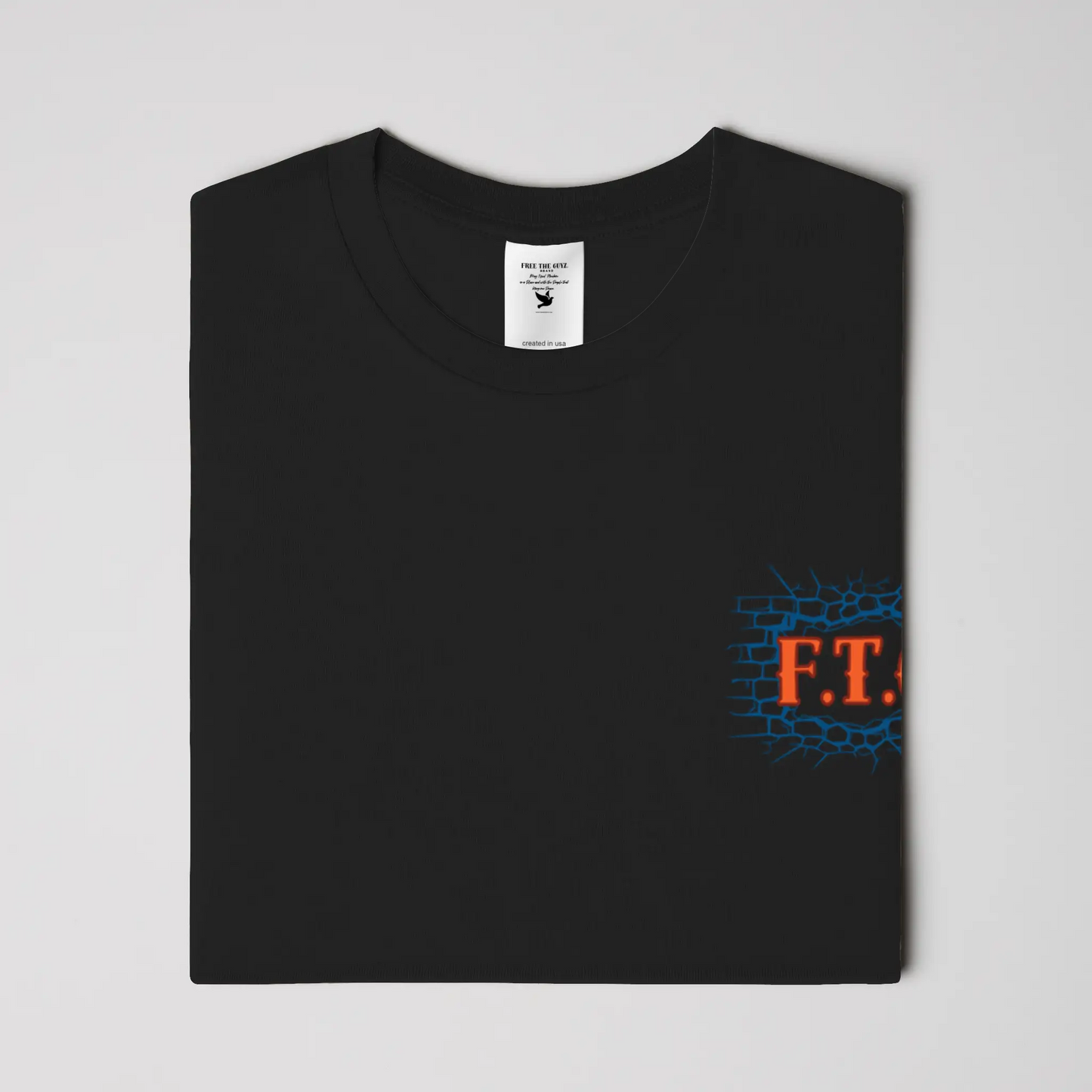 Free The Guyz Circle of Locks- Orange/Blue