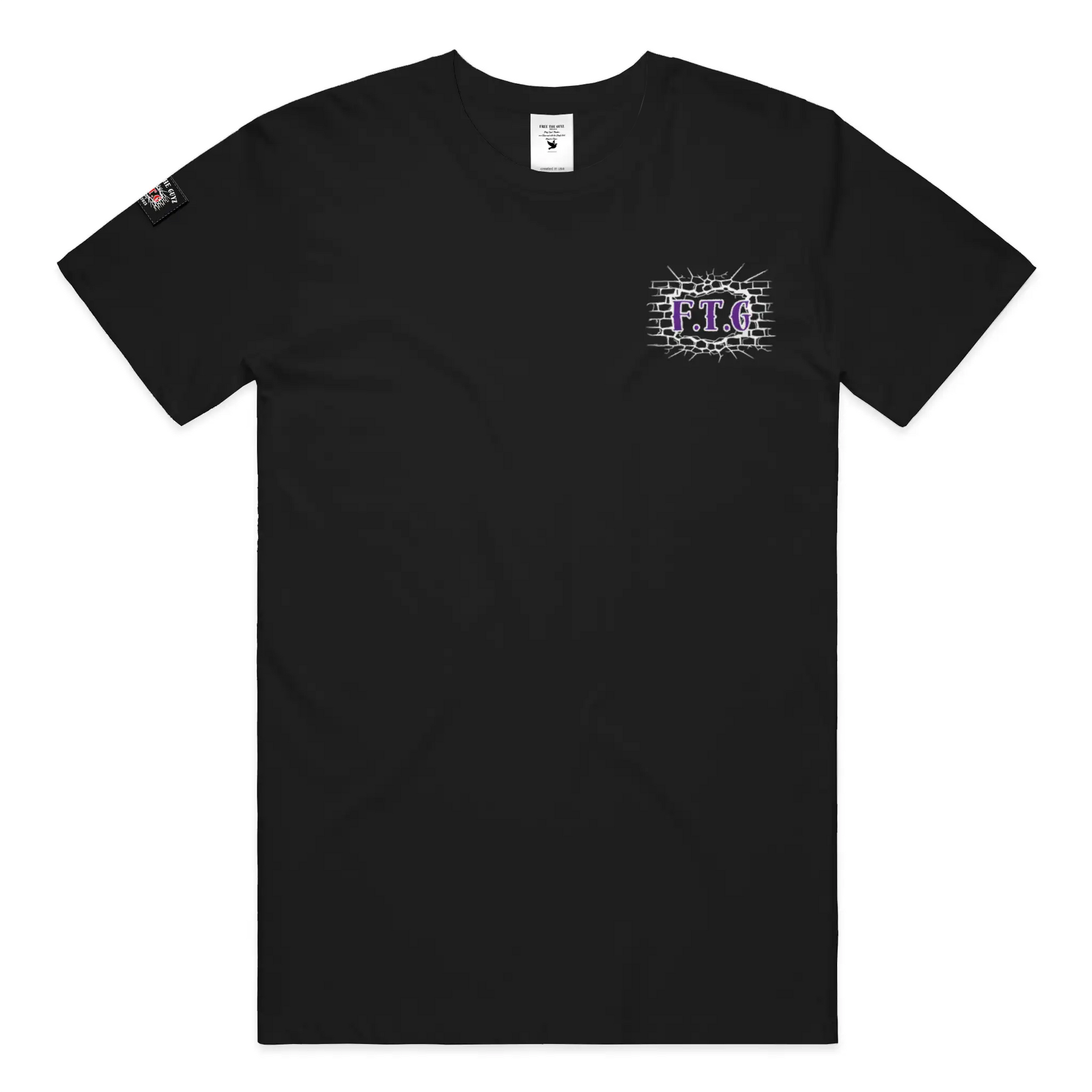 Free The Guyz Circle of Locks- Purple/White