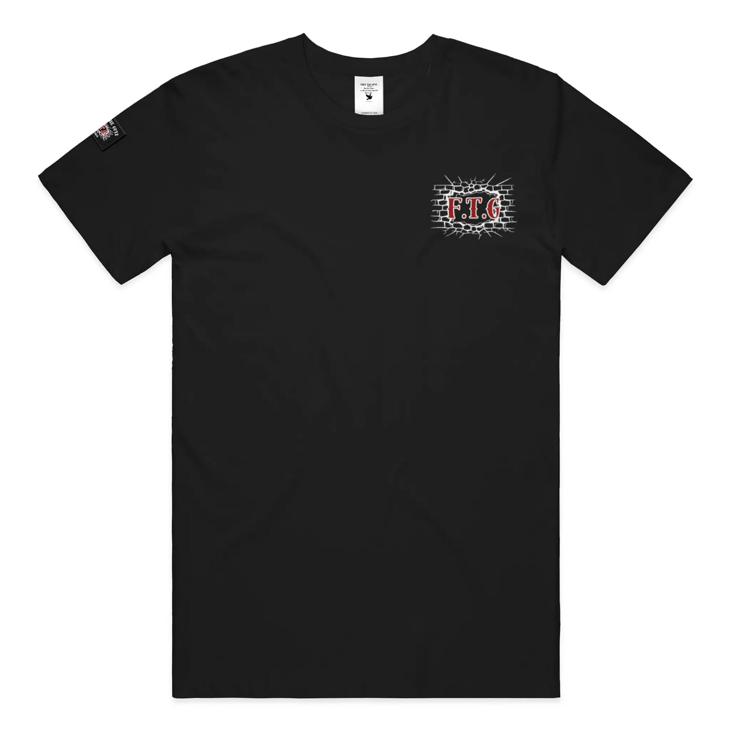 Free The Guyz Circle of Locks- Red/White