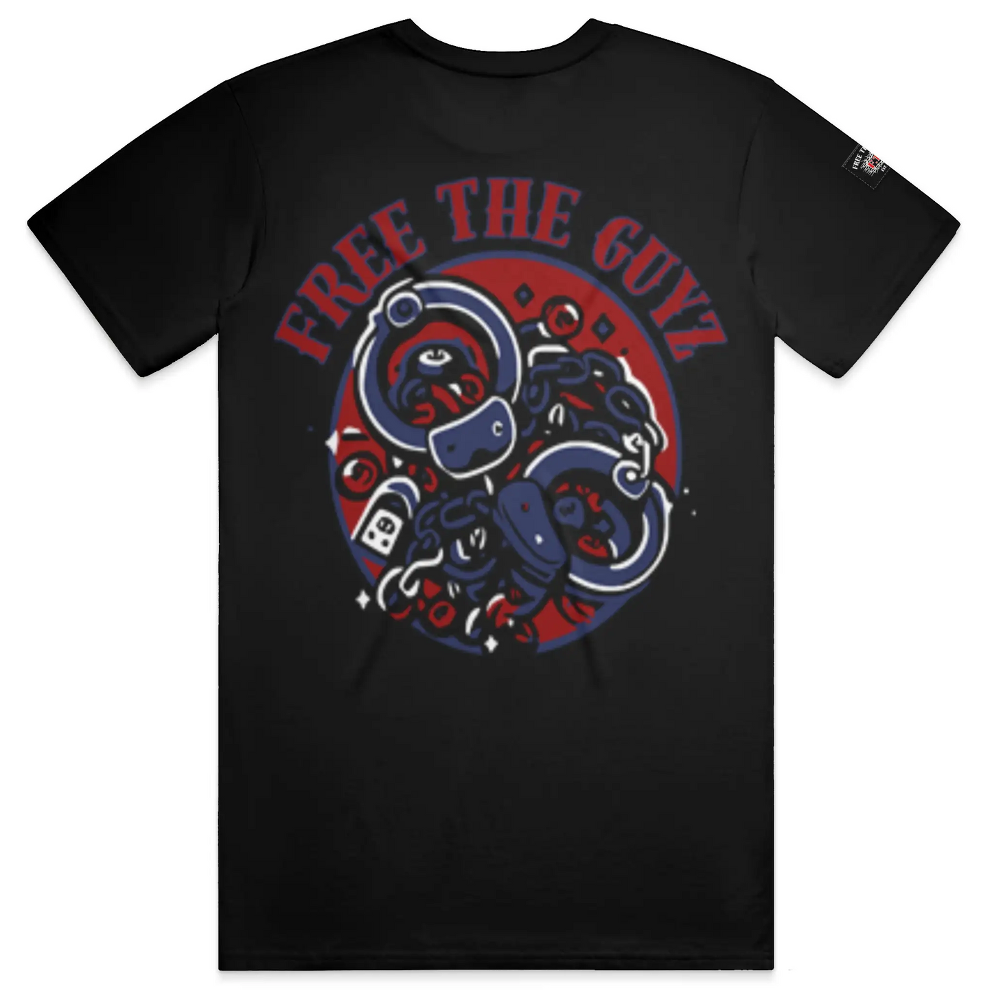 Free The Guyz Circle of Locks- Red/White/Blue