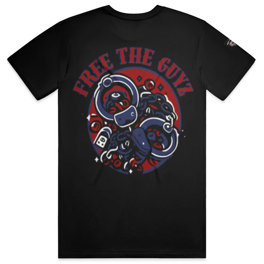 Free The Guyz Circle of Locks- Red/White/Blue
