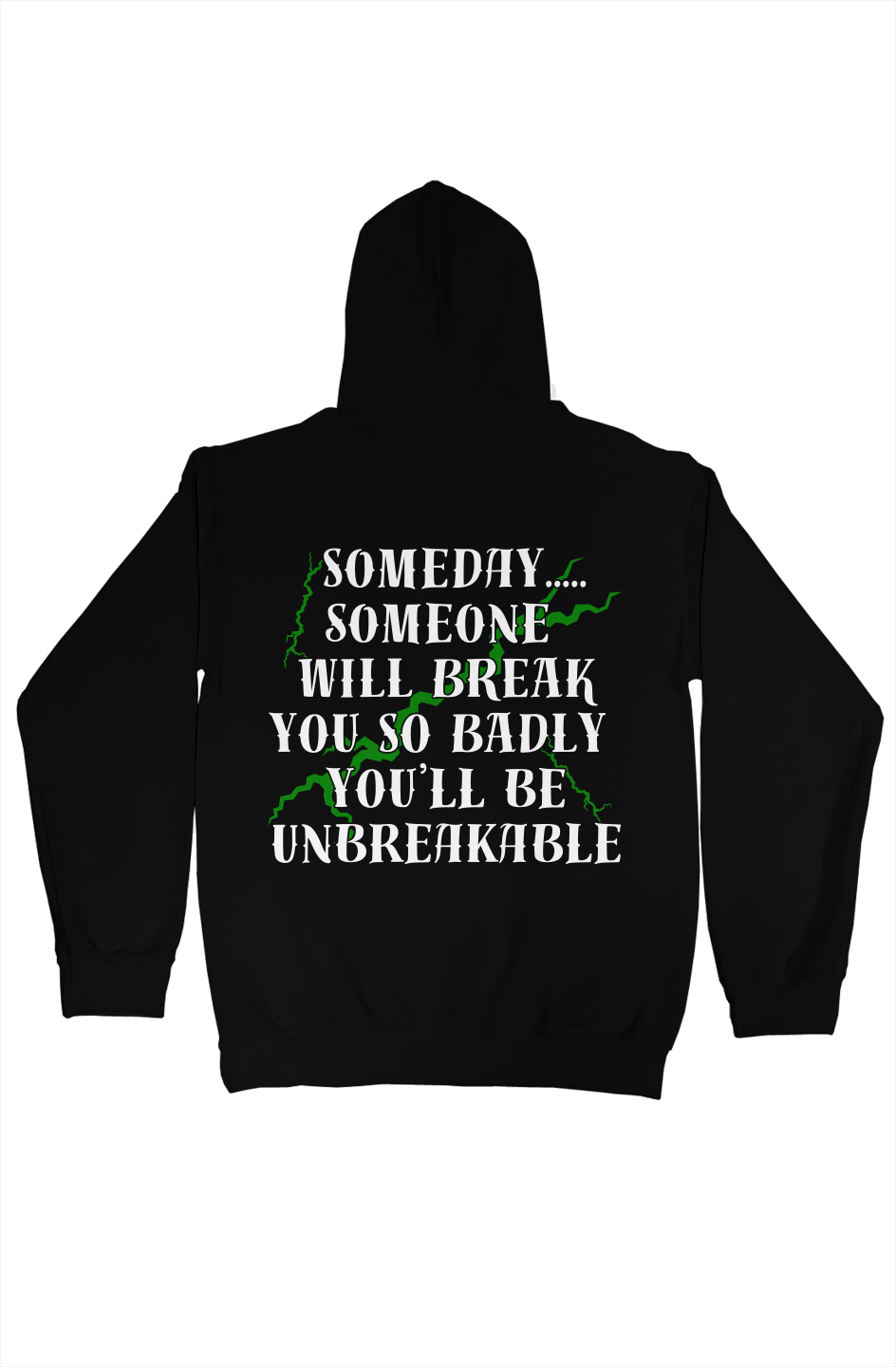 CUSTOMIZATION ITEM "Broken Promises" Hoodie - Pressed By U