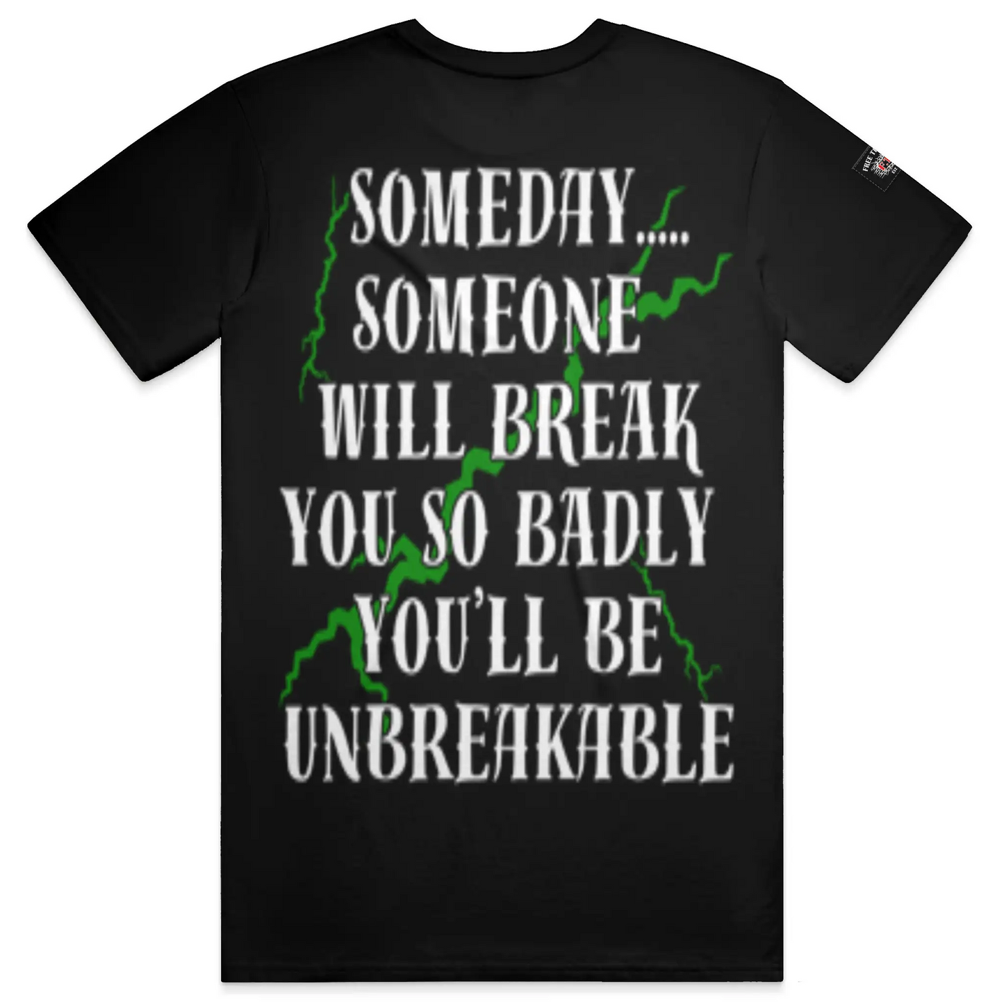 CUSTOMIZATION ITEM "Broken Promises" T-shirt - Pressed By U