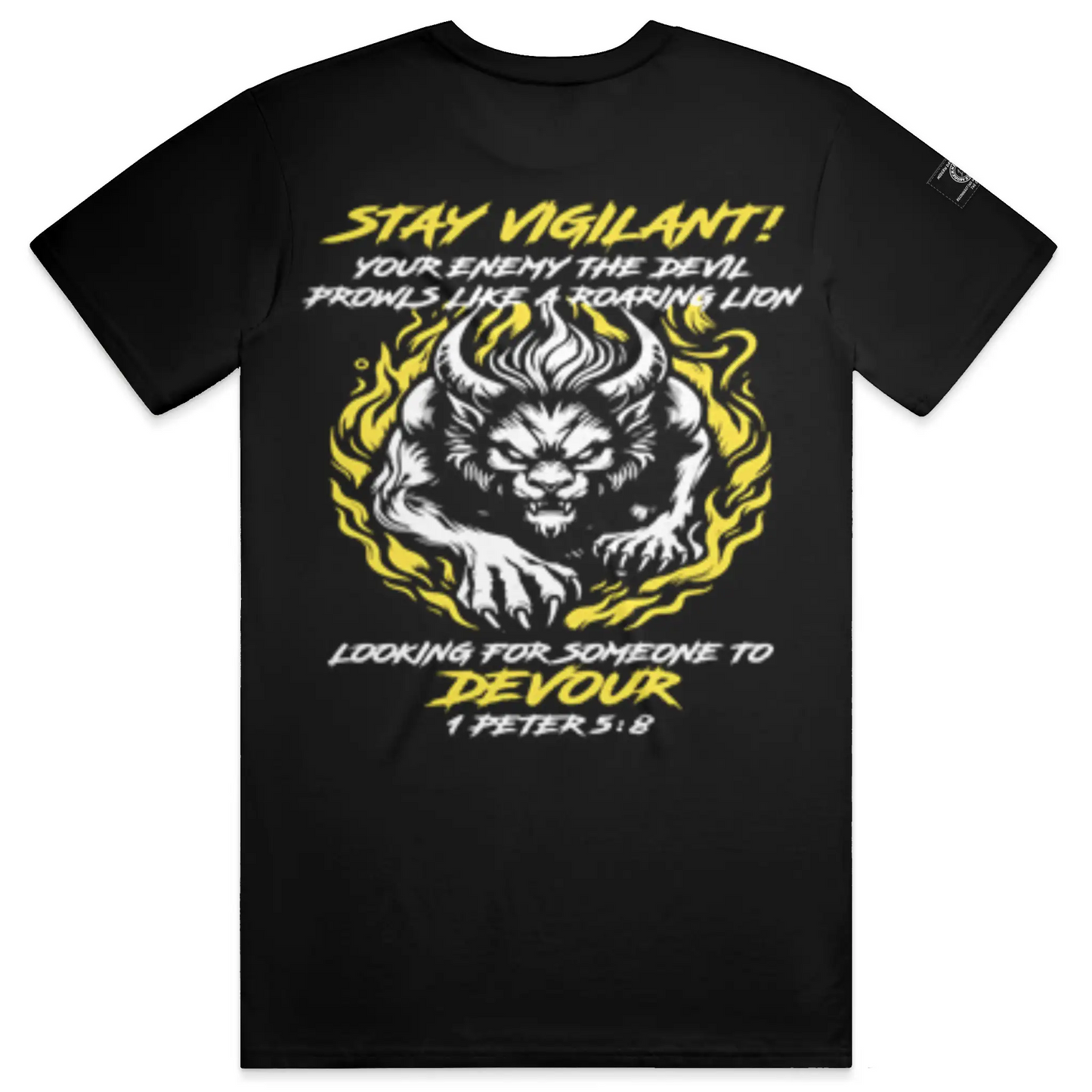 MDD Stay Vigilant yellow