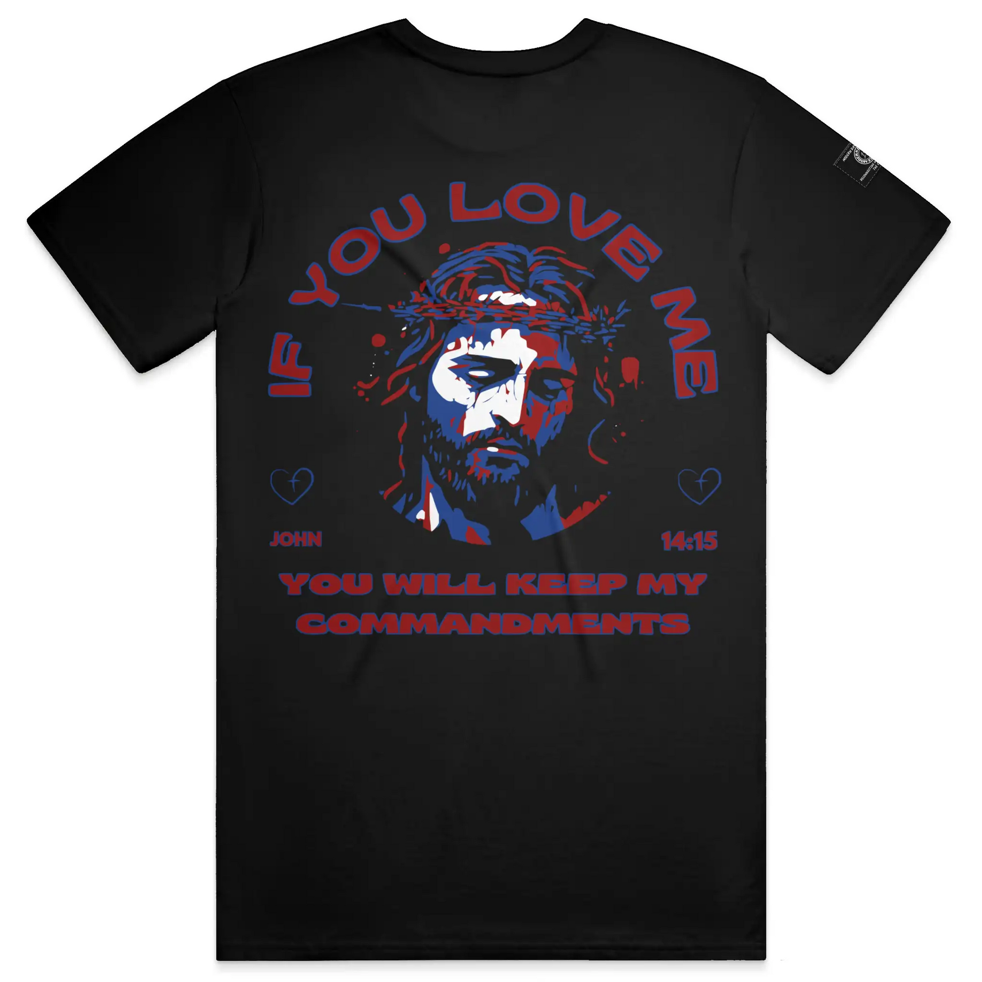 MDD Jesus red white blue