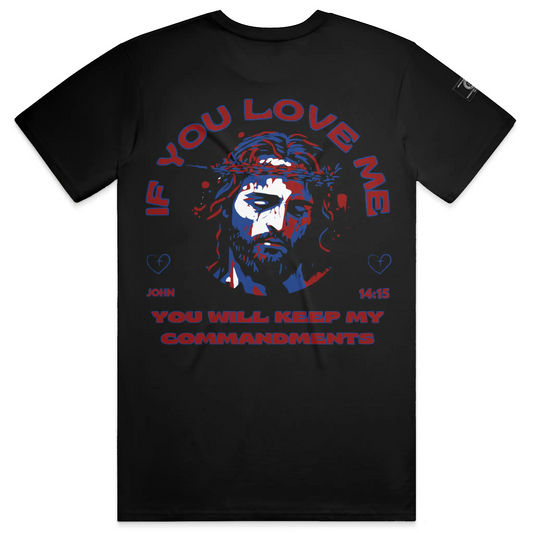 MDD Jesus red white blue