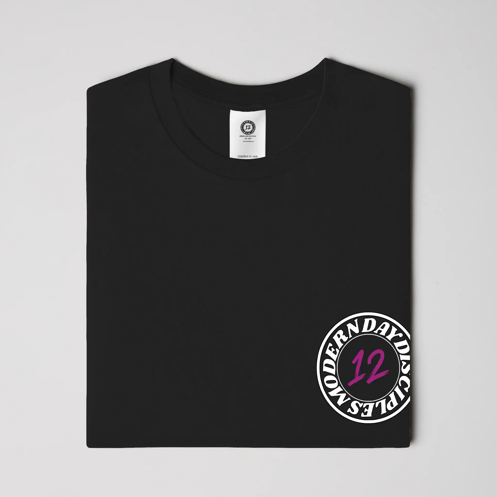 MDD Jesus purple pink teal