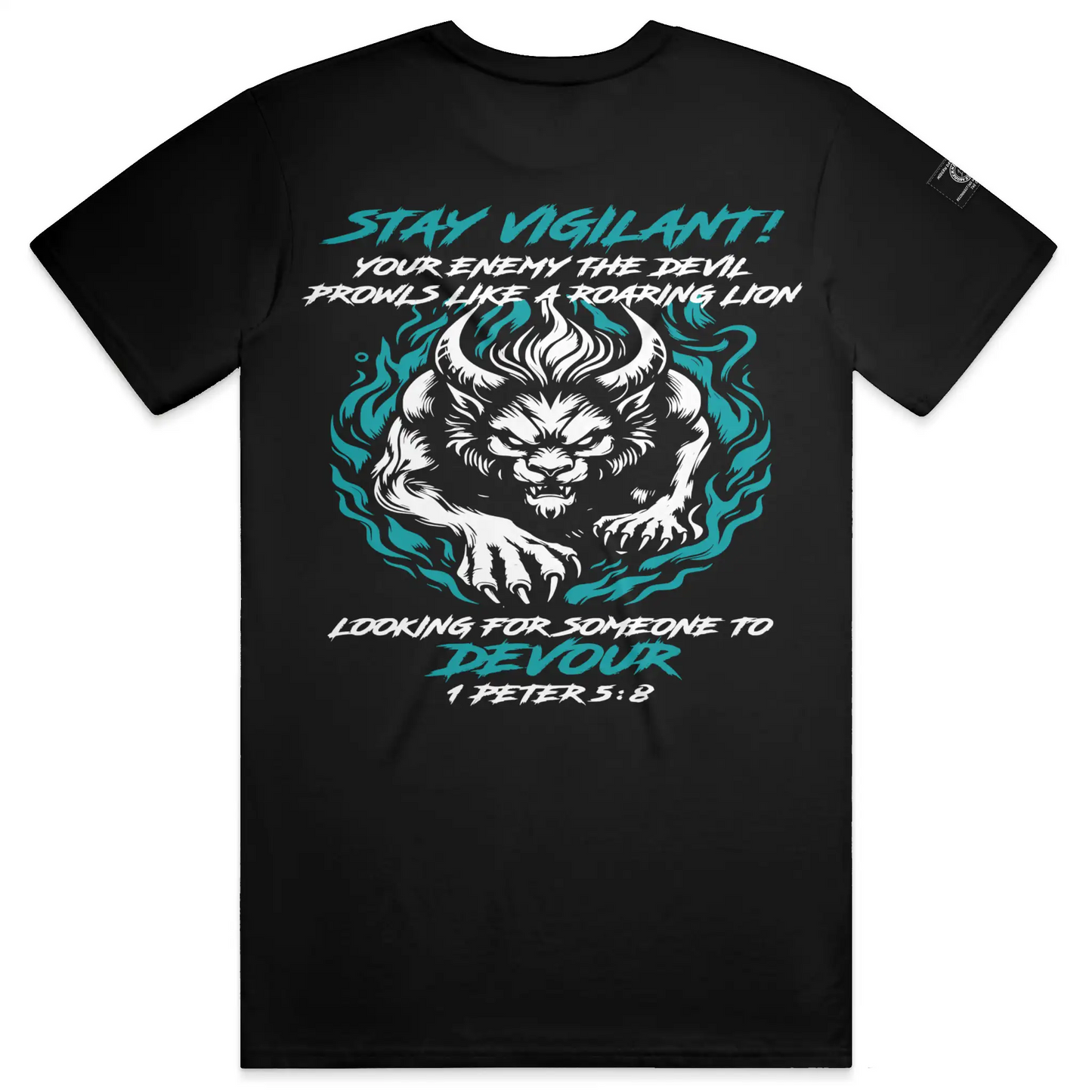 MDD Stay Vigilant teal