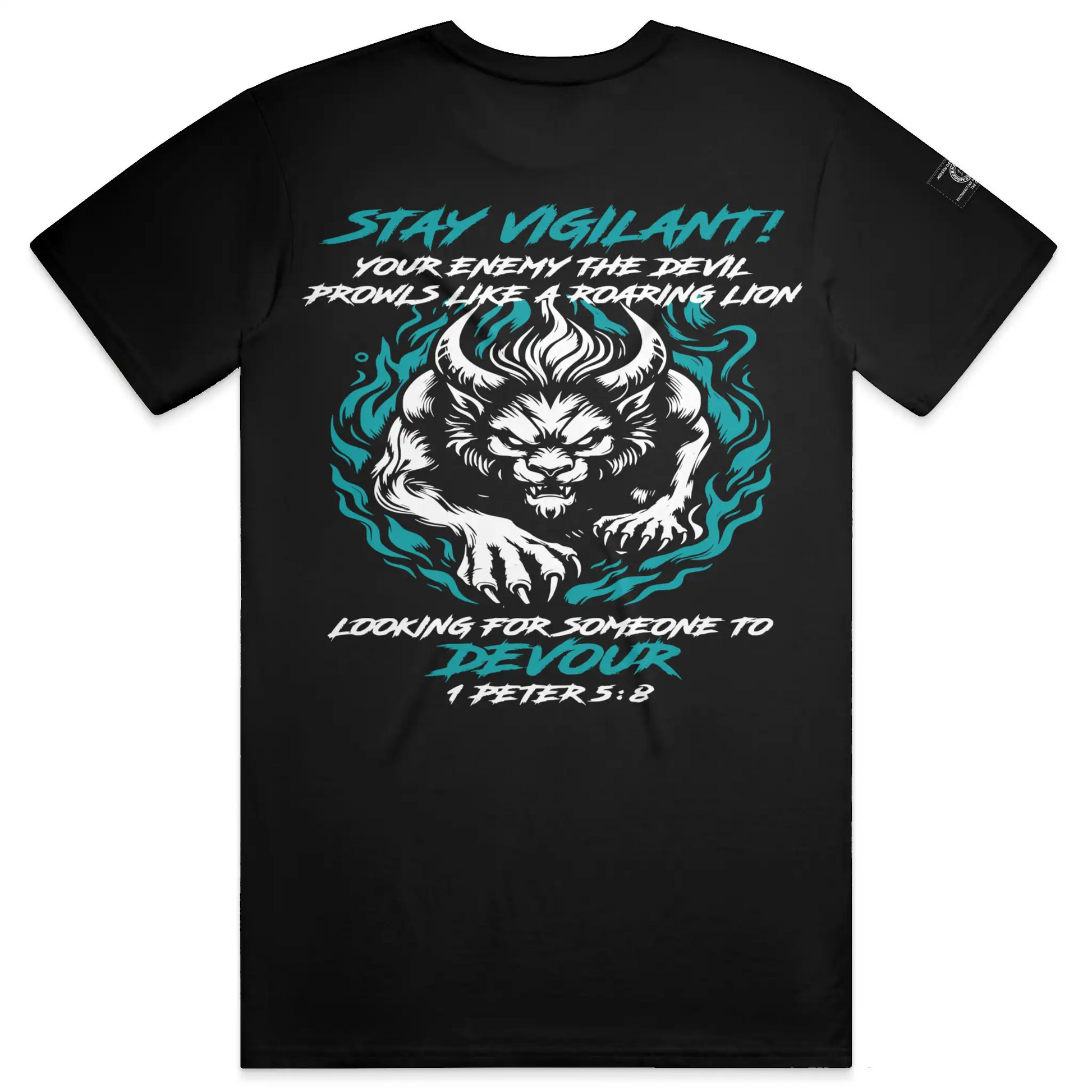 MDD Stay Vigilant teal