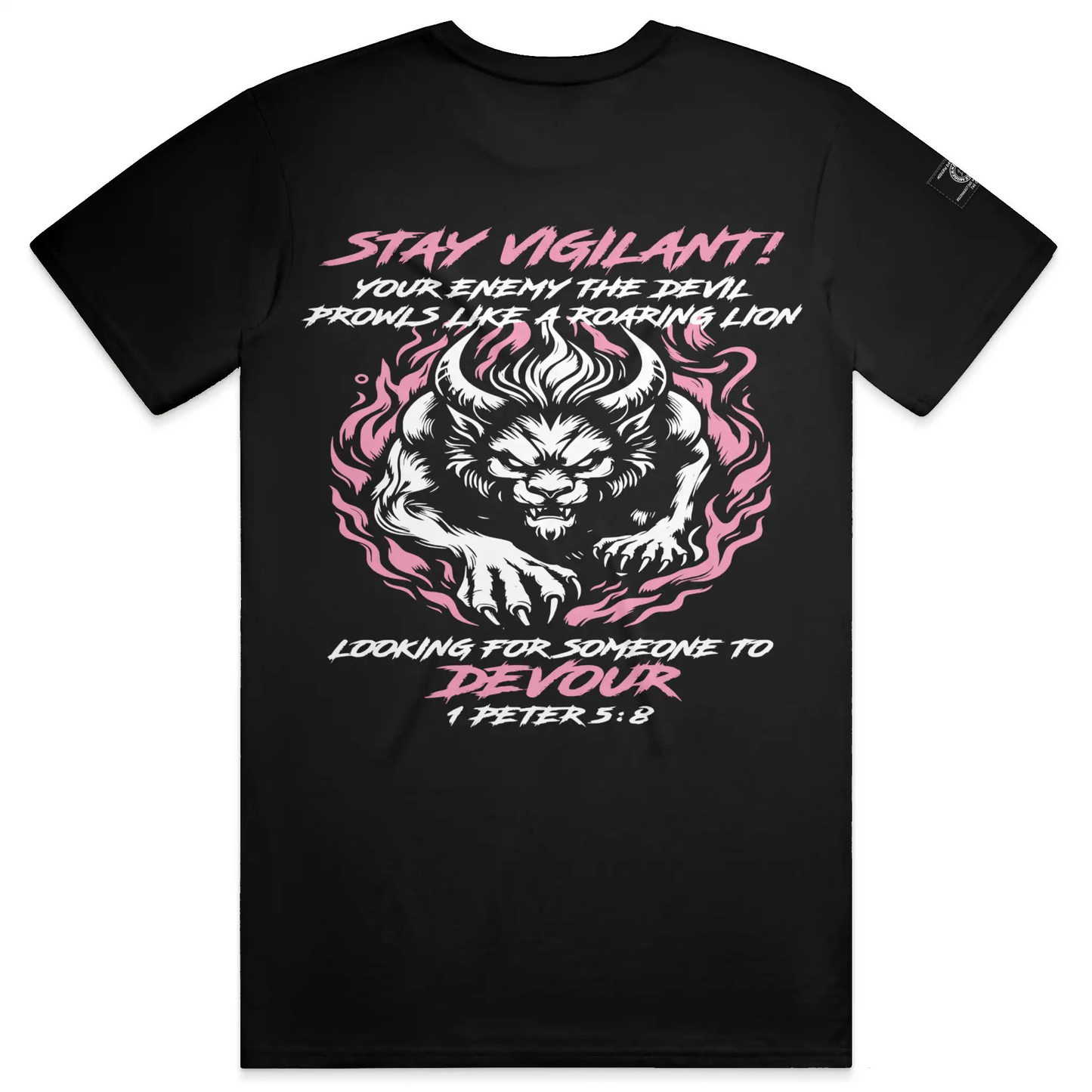 MDD Stay Vigilant light pink