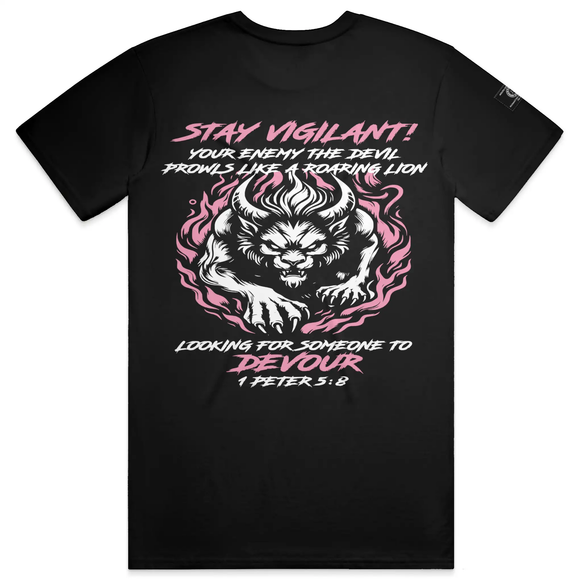 MDD Stay Vigilant light pink