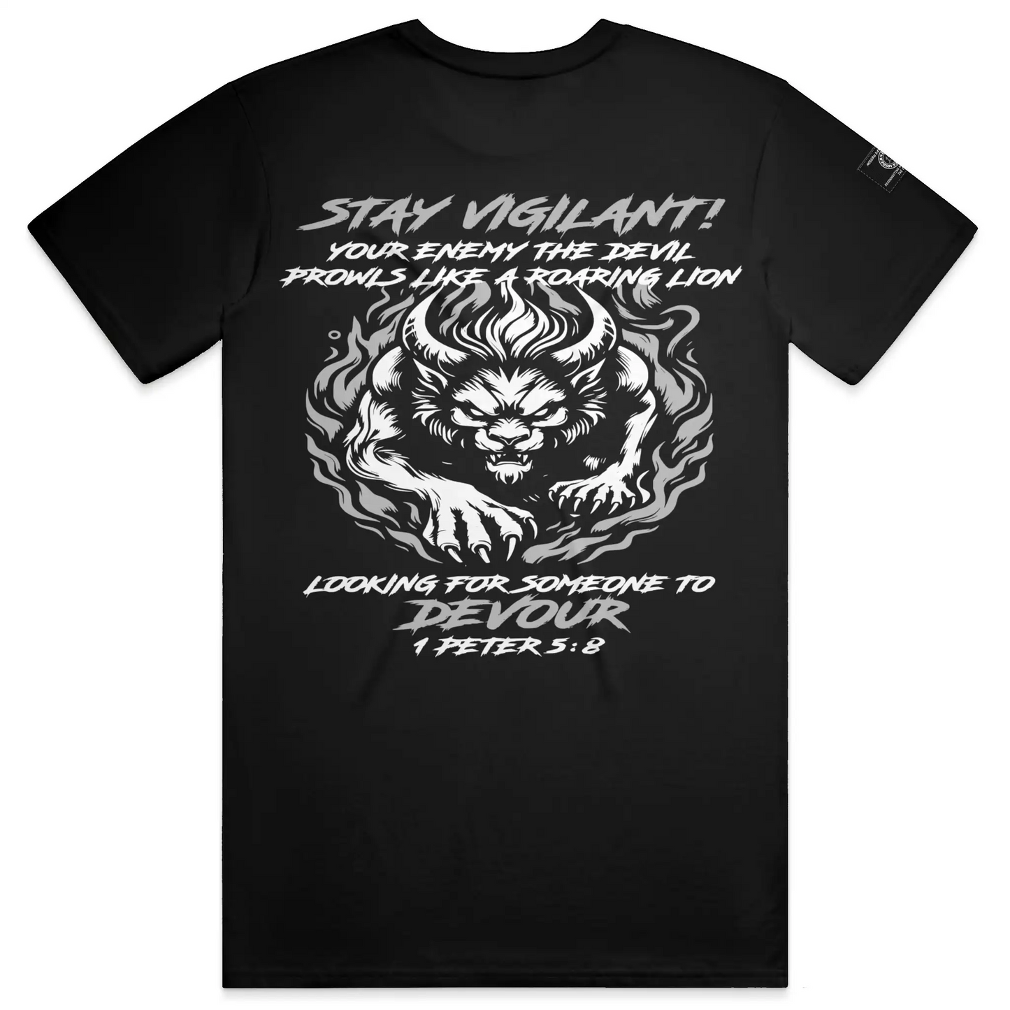 MDD Stay Vigilant light grey