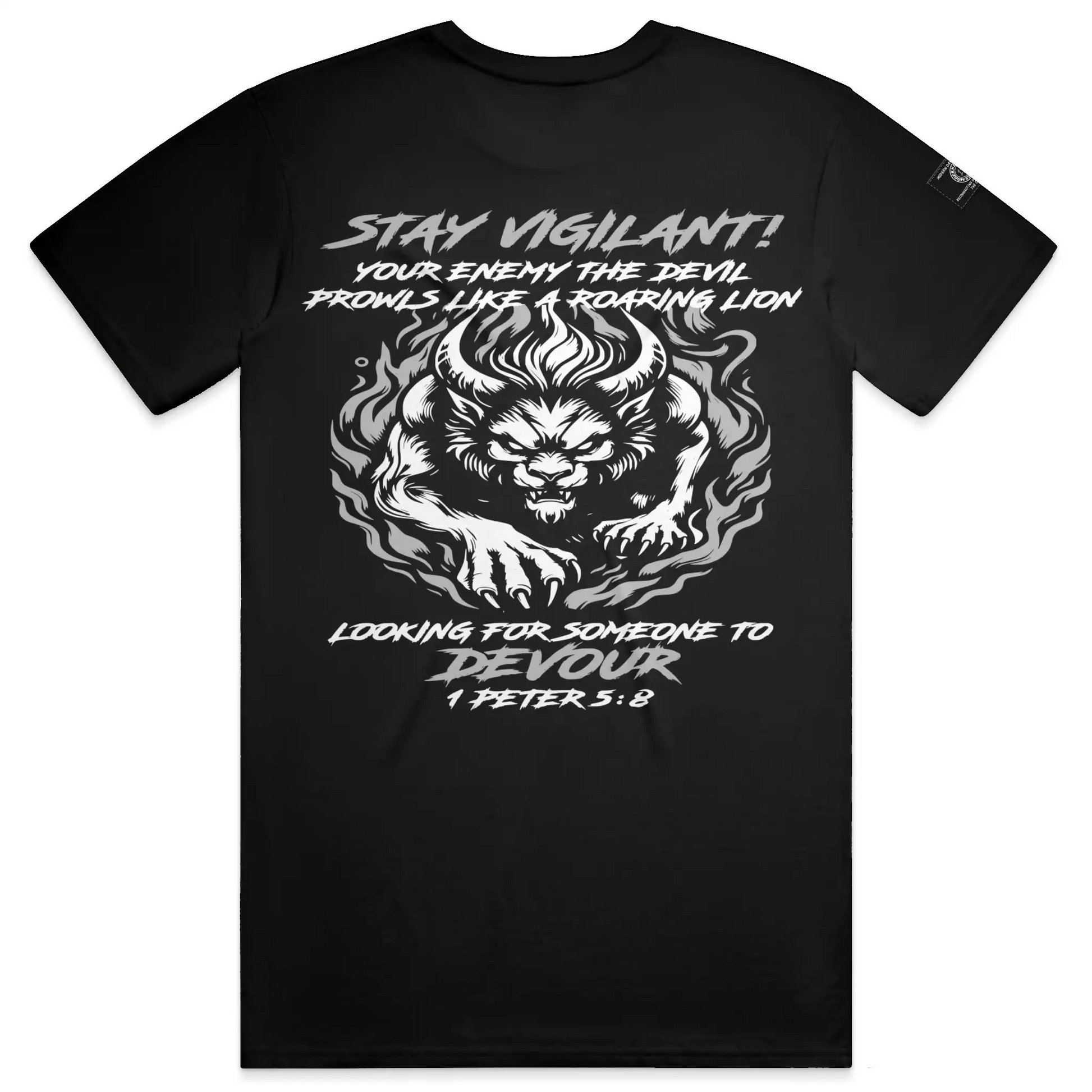 MDD Stay Vigilant light grey