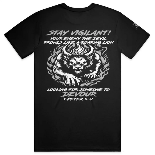 MDD Stay Vigilant light grey