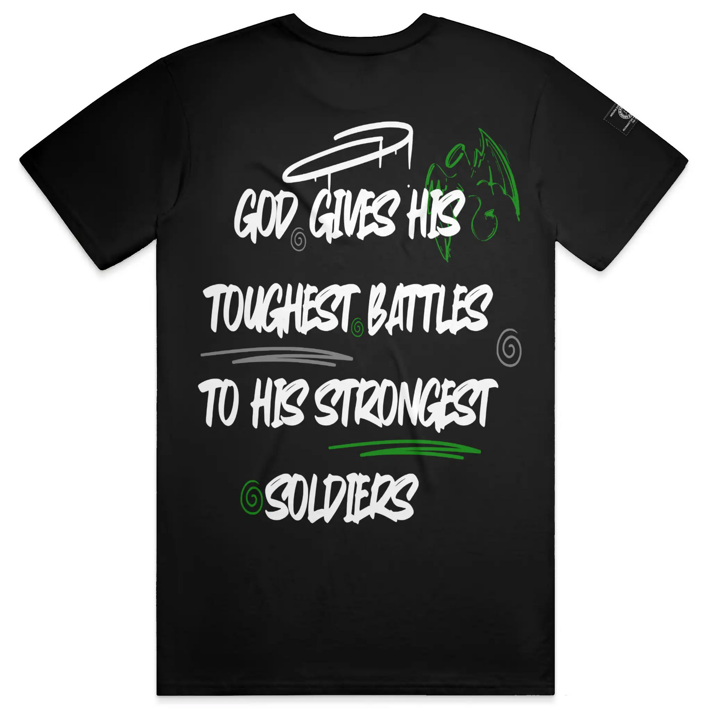 CUSTOMIZATION ITEM "A Soldiers Battles" T-shirt - Pressed By U