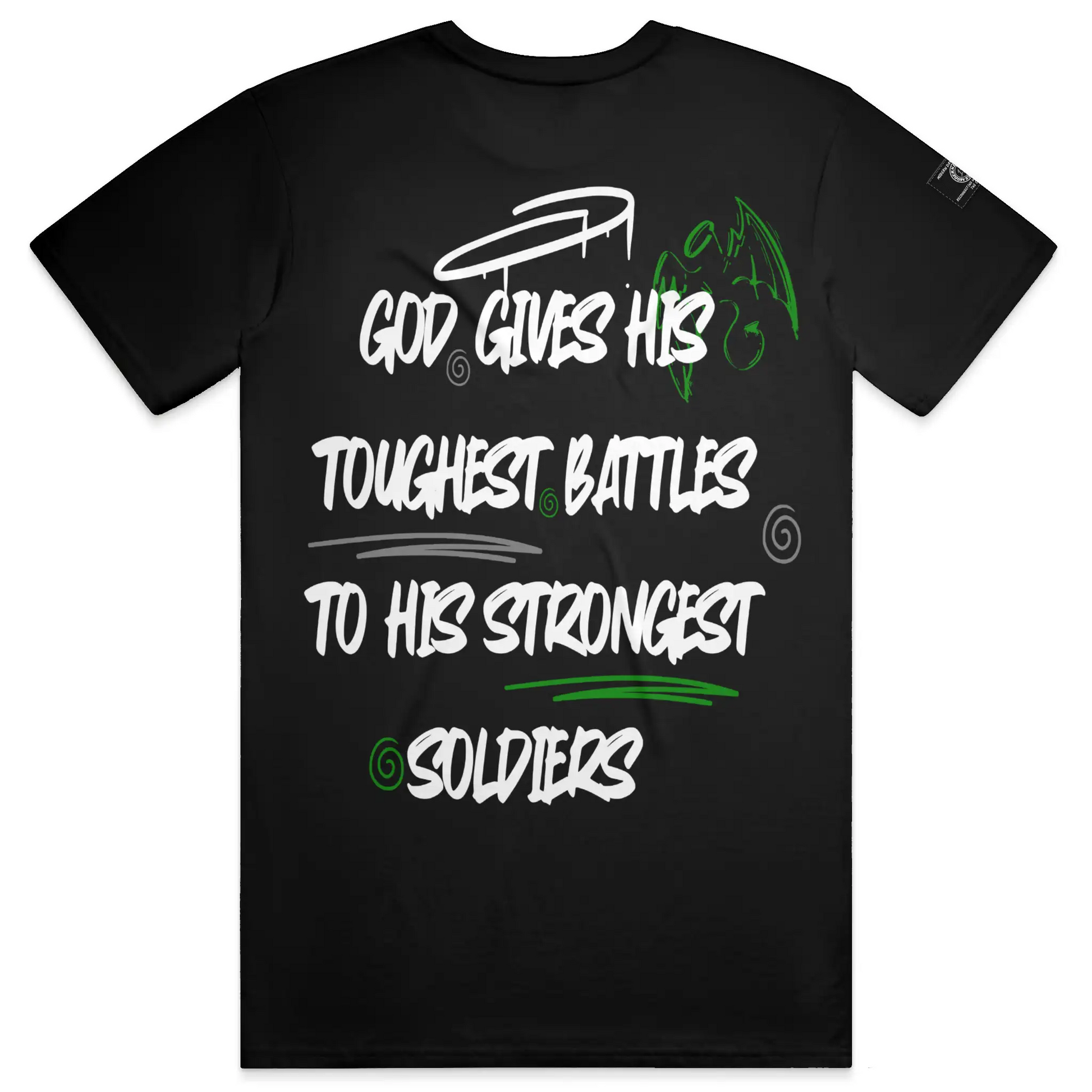 CUSTOMIZATION ITEM "A Soldiers Battles" T-shirt - Pressed By U
