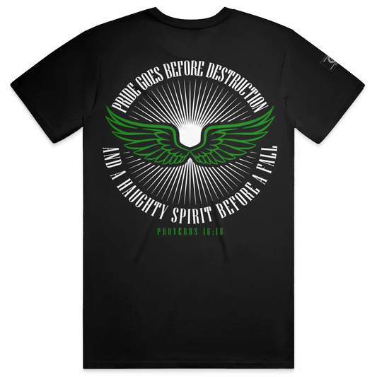 CUSTOMIZATION ITEM "Haughty Spirit" T-shirt - Pressed By U