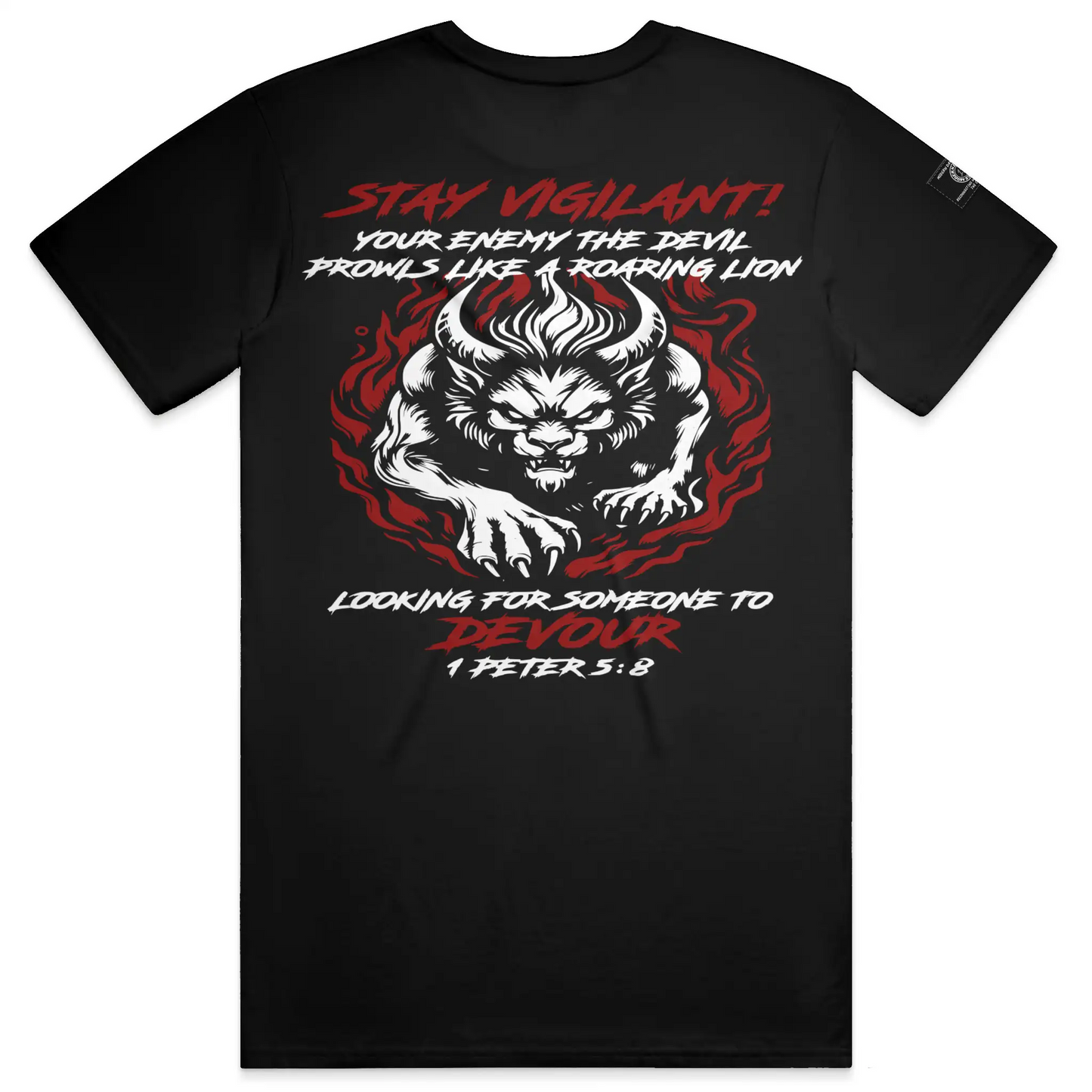 MDD Stay Vigilant red