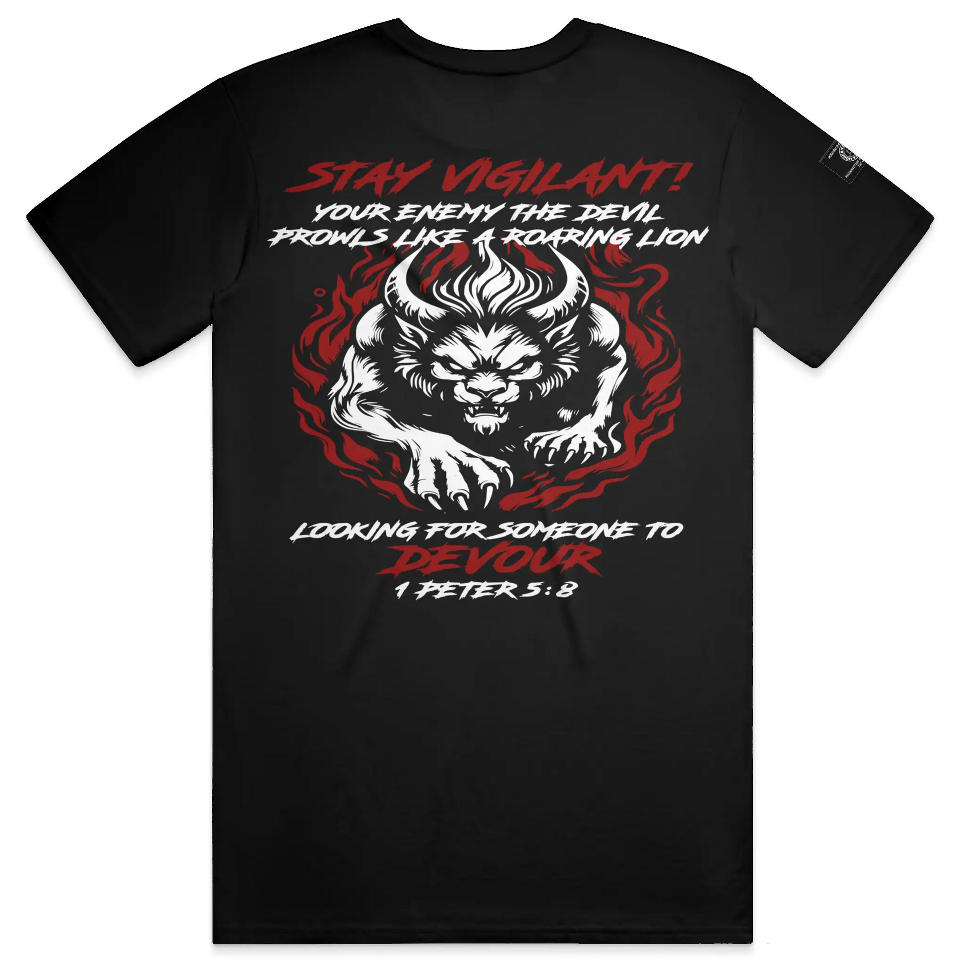 MDD Stay Vigilant red