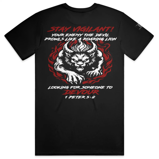 MDD Stay Vigilant red