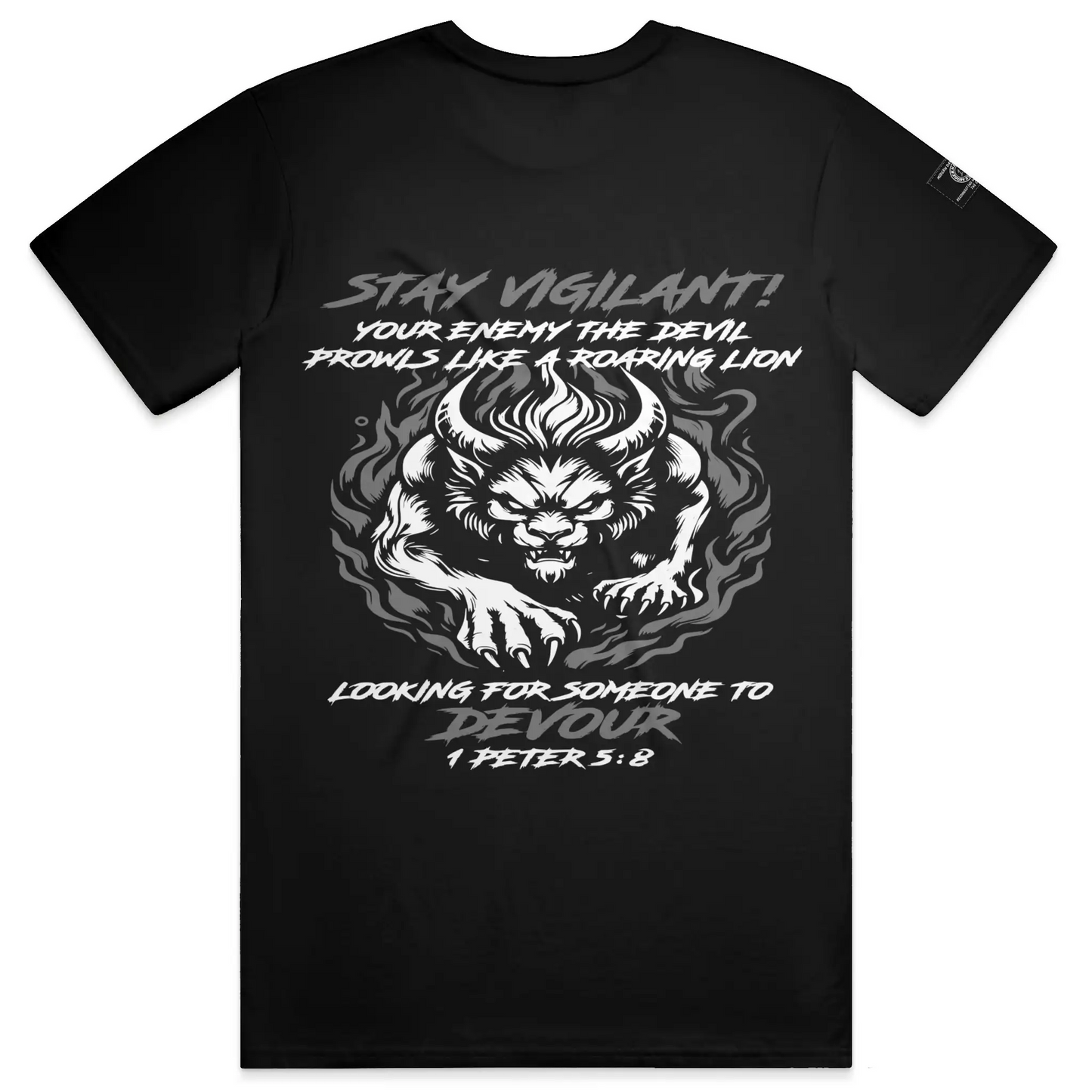 MDD Stay Vigilant dark grey