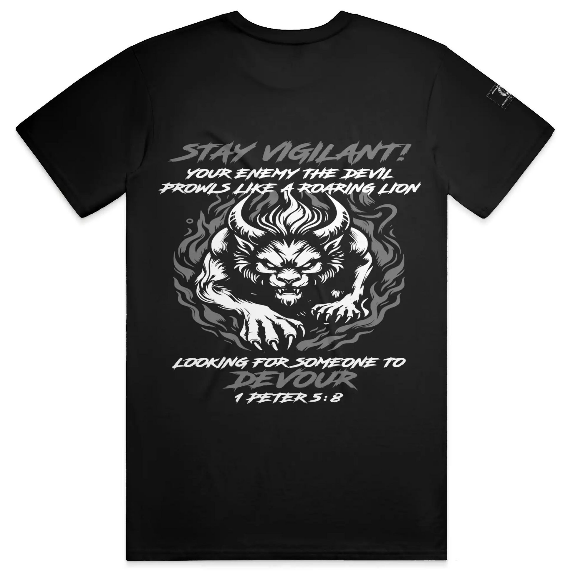 MDD Stay Vigilant dark grey