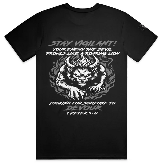 MDD Stay Vigilant dark grey