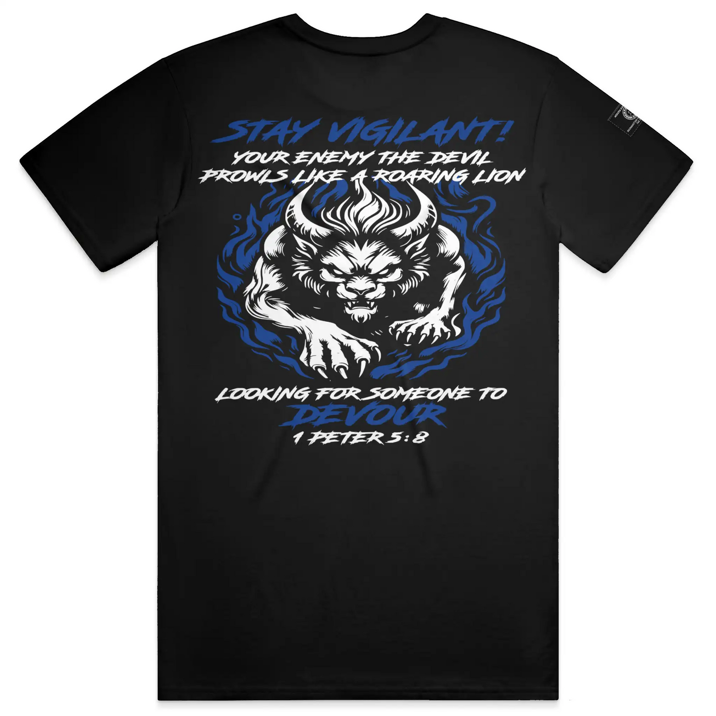 MDD Stay Vigilant blue