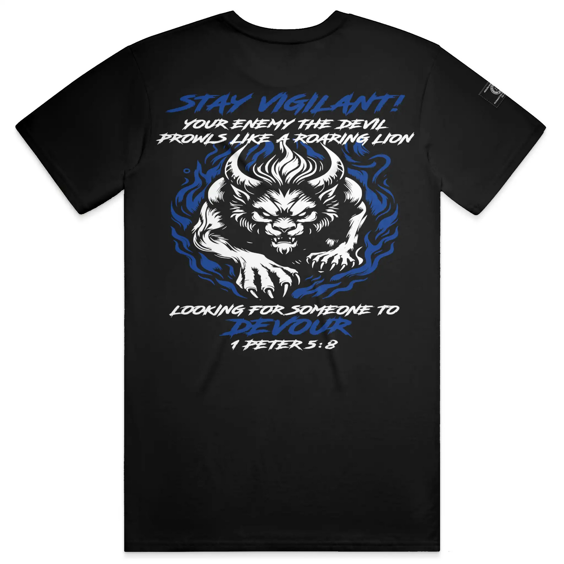 MDD Stay Vigilant blue