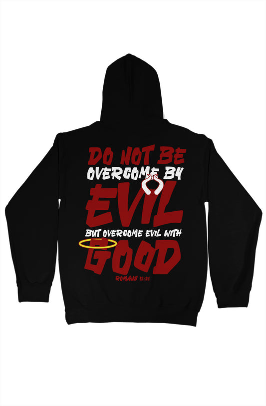 gildan pullover hoody Red Evil