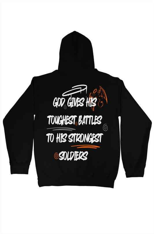 gildan pullover hoody Dark Orange Battles