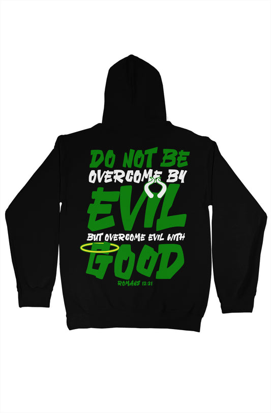 gildan pullover hoody Green Evil