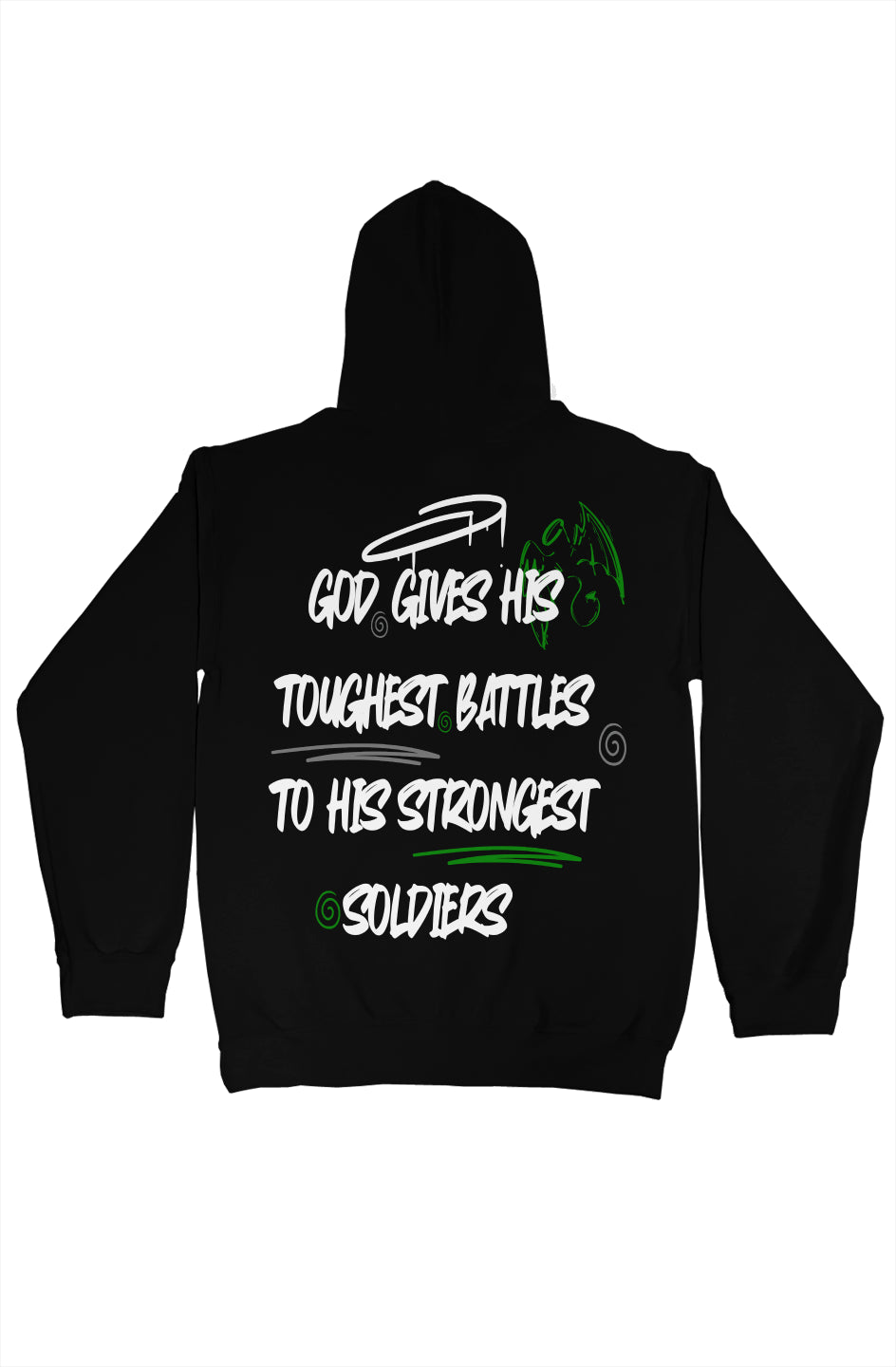 gildan pullover hoody Green Battles