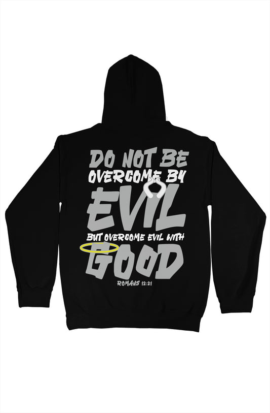 gildan pullover hoody Light Grey Evil